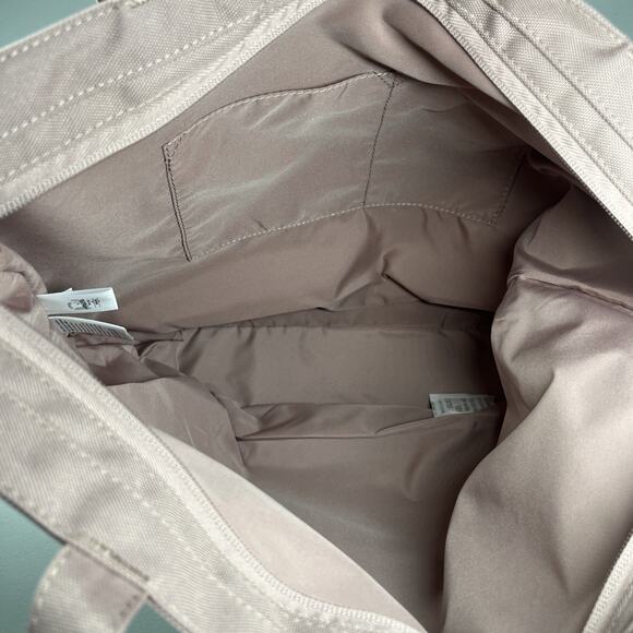 Herschel Supply Co. Mica Tote Zippered Shoulder Bag Carry All Travel Ash Rose - Picture 6 of 8